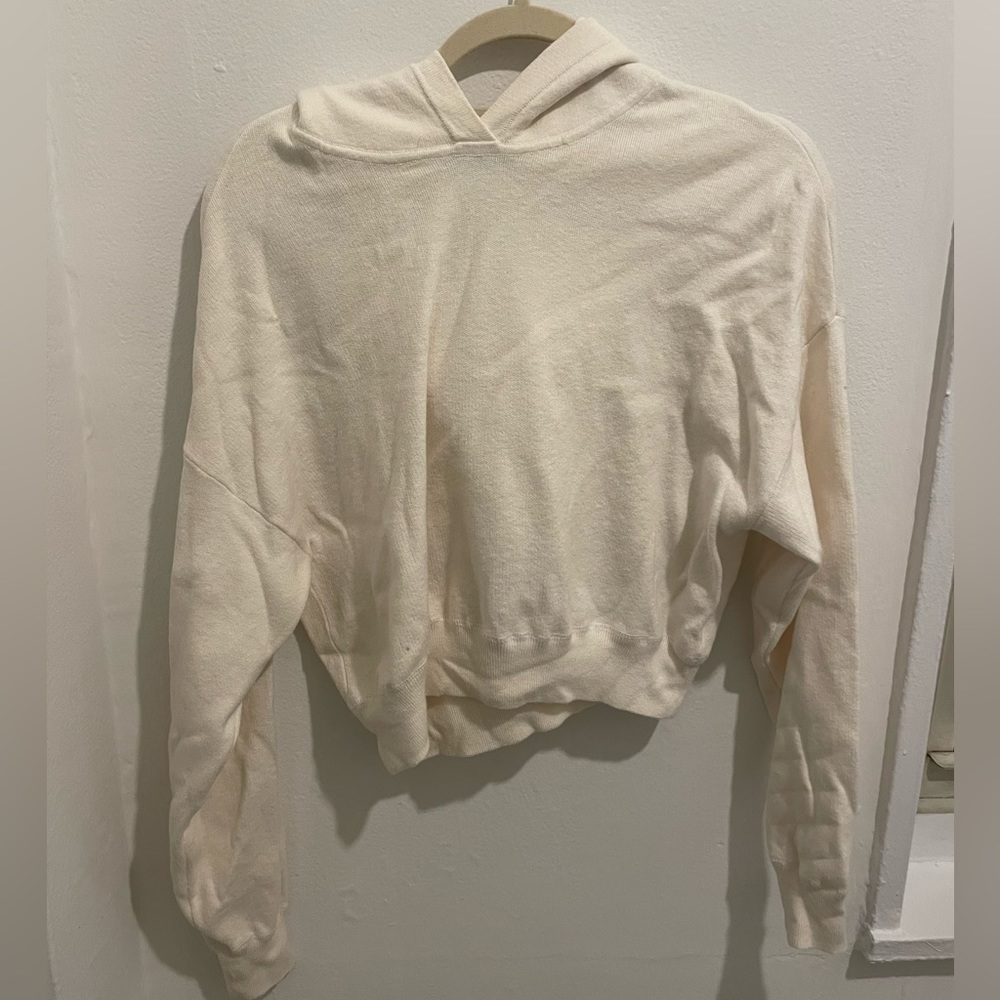 NAADAM cashmere white hoodie size small